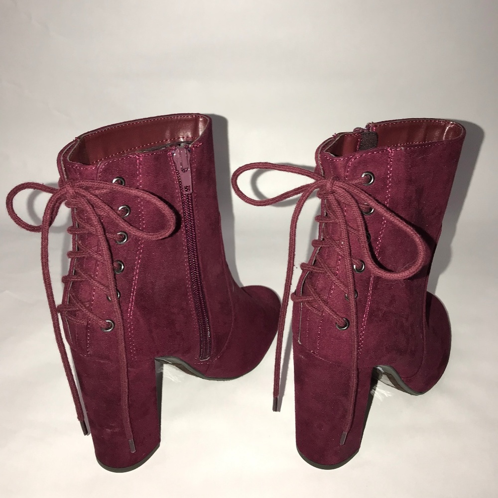 Burgundy Booties for Fall Fashion